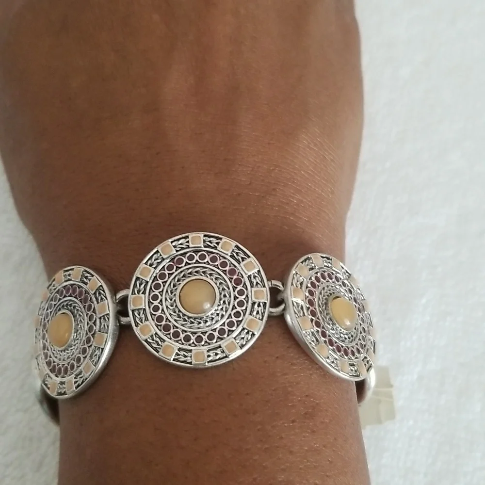 New Lucky Brand Stone Link Bracelet